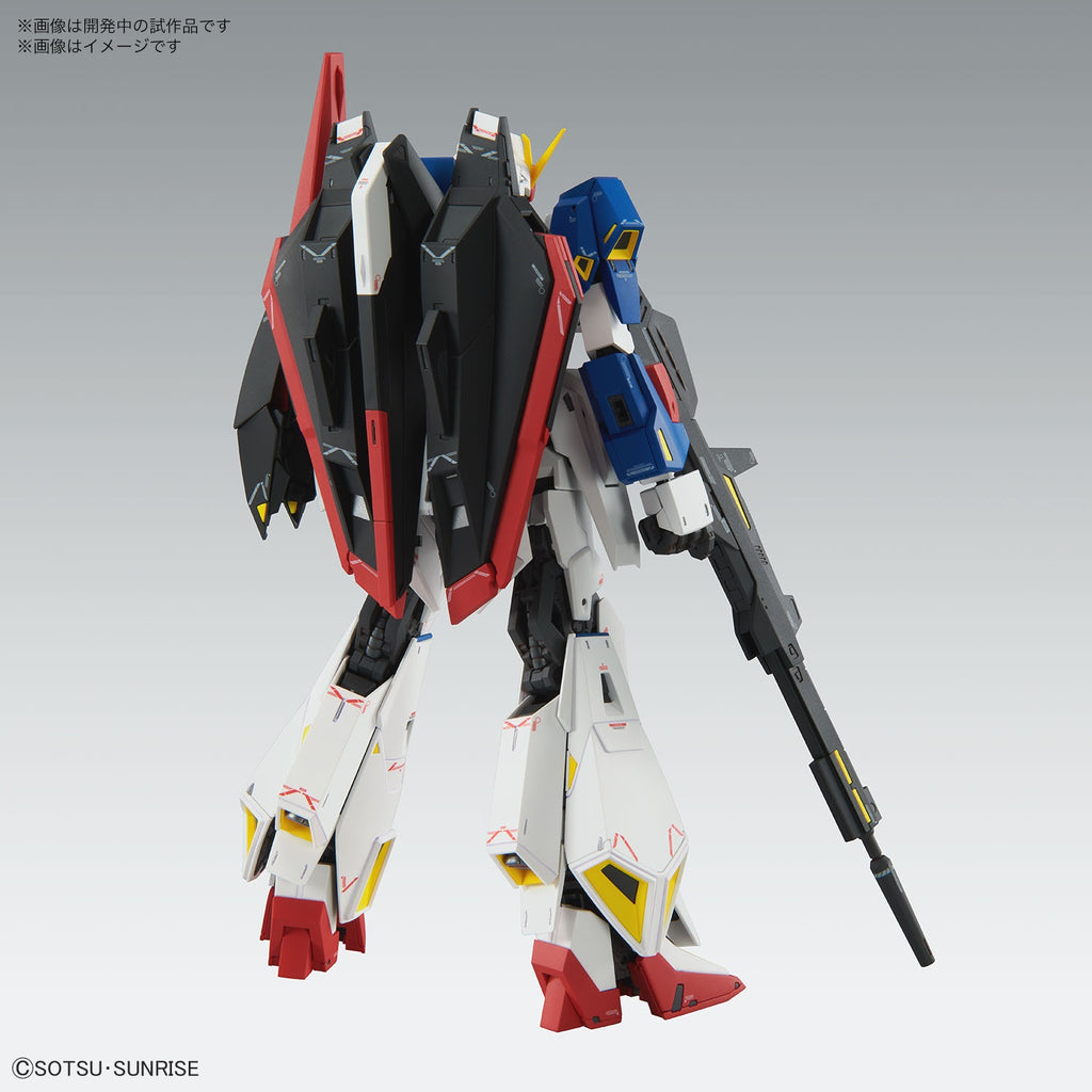 Bandai 1/100 MG Zeta Gundam Ver Ka rear view.