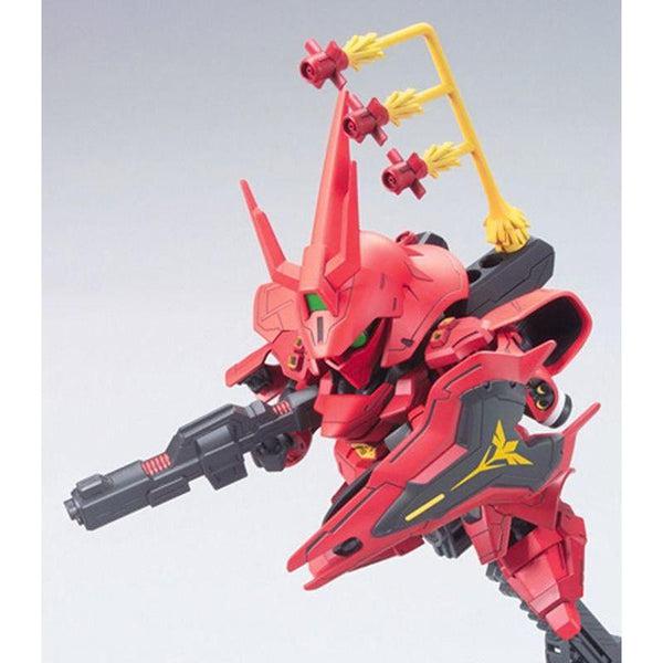 Bandai 1/144 BB382 Sazabi action pose 2