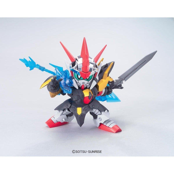 Bandai BB Senshi BB378 Legend Maryu Knight Zero Gundam action pose with weapons