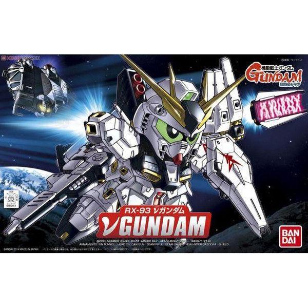 Bandai 1/144 SDBB NU Gundam package artwork