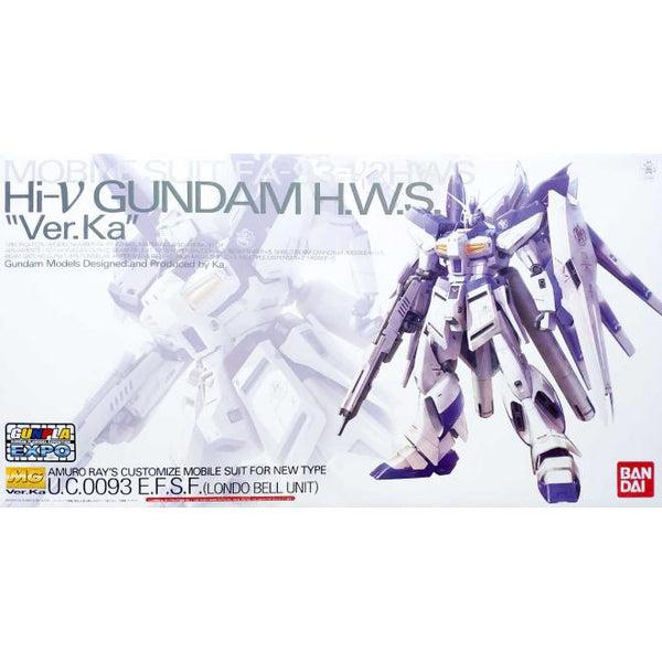 Bandai Gunpla Expo Limited 1/100 MG RX-93-2 Hi-Nu Gundam HWS Ver Ka Mechanical Clear package artwork