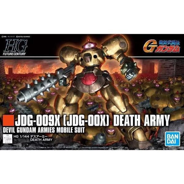 Bandai 1/144 HGFC JDG-009X Death Army package art