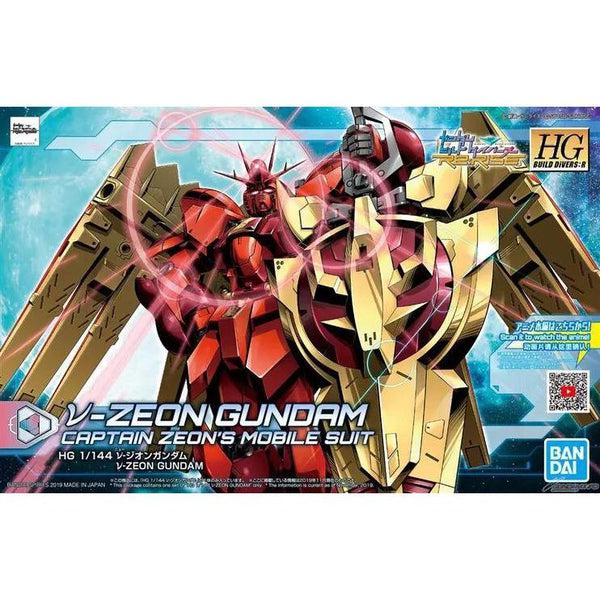 Bandai 1/144 HGBD:R Nu-Zeon Gundam package art