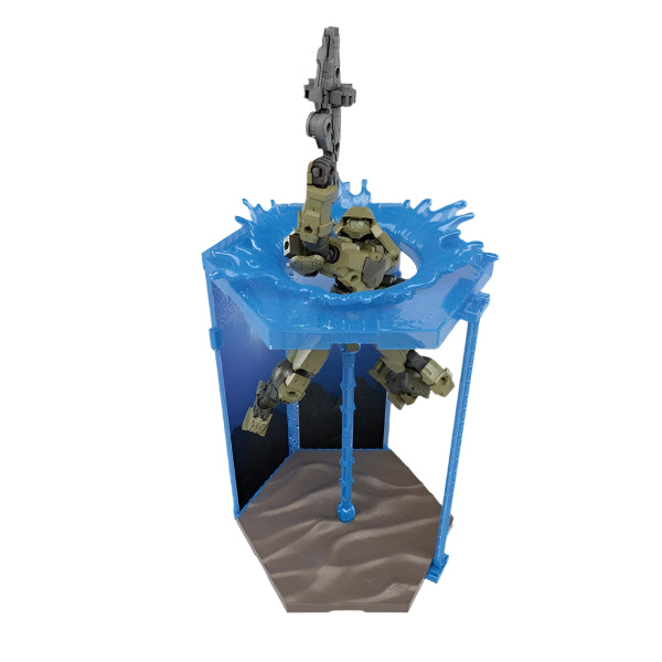 Bandai 1/144 30MM Customise Scene Base (Water Field Ver.) example use