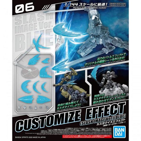 Bandai 1/144 30MM Customise Effect (Slash Image Ver. Blue) package artwork