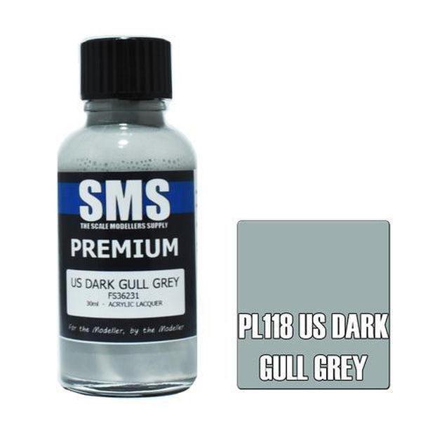 SMS Premium Acrylic Lacquer Series US Dark Gull Grey