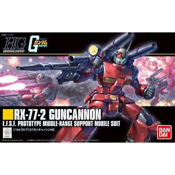 Gundam Express Australia Bandai 1/144 HGUC RX-77-2 Guncannon Revive package art