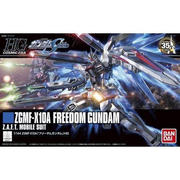 Gundam Express Australia Bandai 1/144 HGCE ZGMF-X10A Freedom Gundam (REVIVE) package art