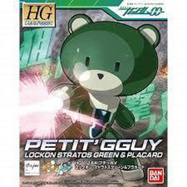 Bandai 1/144 HG Petit'Gguy Lockon Stratos Green package art