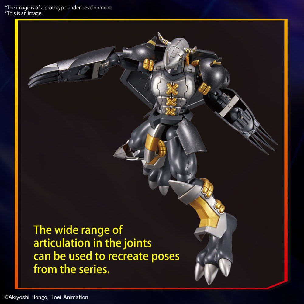 Gundam Express Australia Bandai Figure Rise Standard BlackWarGreymon (Digimon) great poseability