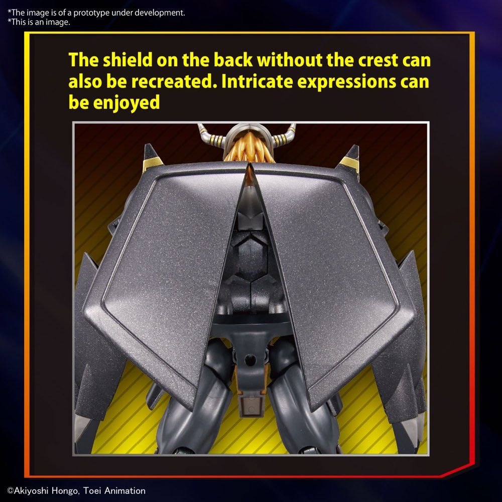 Gundam Express Australia Bandai Figure Rise Standard BlackWarGreymon (Digimon) rear shield