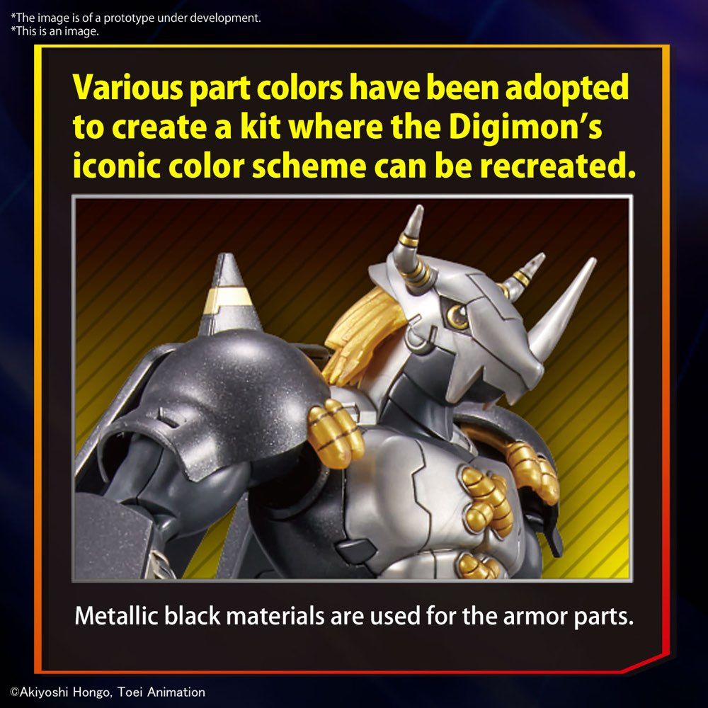 Gundam Express Australia Bandai Figure Rise Standard BlackWarGreymon (Digimon) the iconic colour scheme