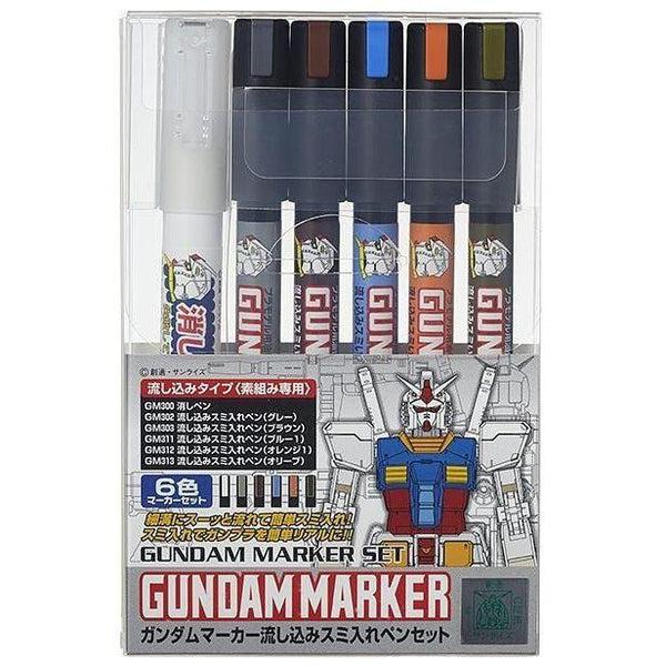 Gundam Marker Extra Fine Type for Panel Lines Set package artwork
