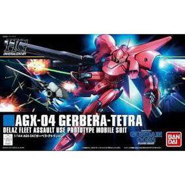 Bandai 1/144 HGUC AGX-04 Gerbera-Tetra package art