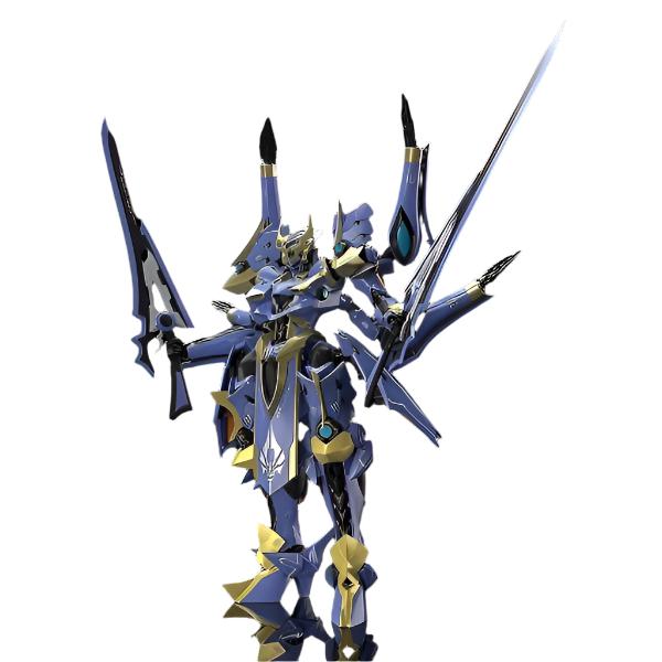 Moderoid Ikaruga (Knights & Magic) front on view.