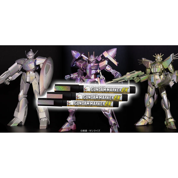 Gundam Marker - EX MOONLIGHT BUTTERFLY Holo Silver package artwork