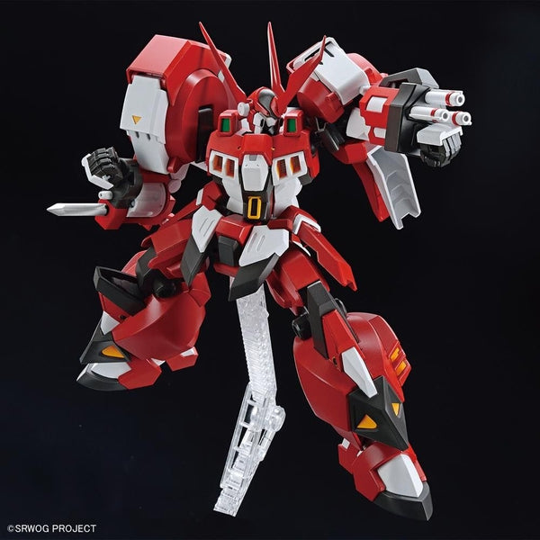 Bandai HG Alt Eisen  action pose with weapons 3