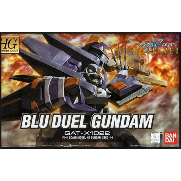 Bandai 1/144 HG Blu Duel package artwork