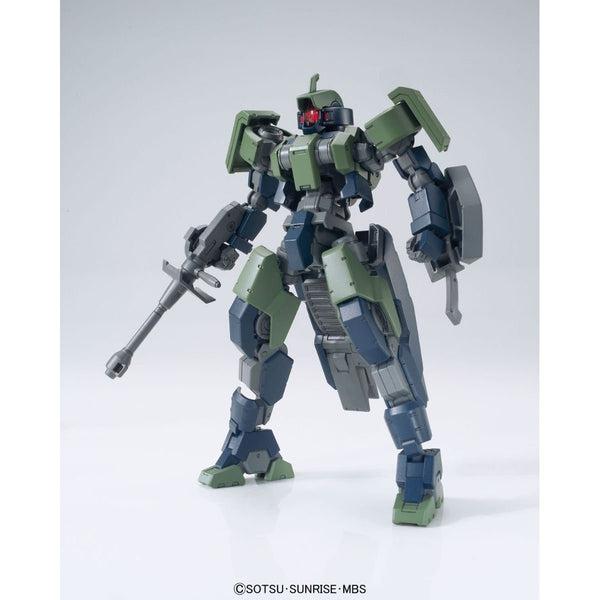 Bandai 1/144 HG IBO Geirail front on view armour reduced