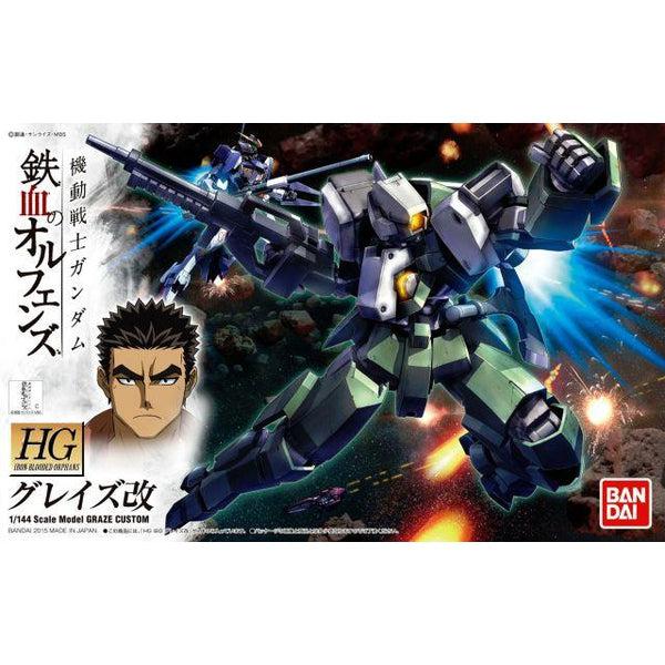 Bandai 1/144 HG IBO Graze Custom (Kai) package artwork