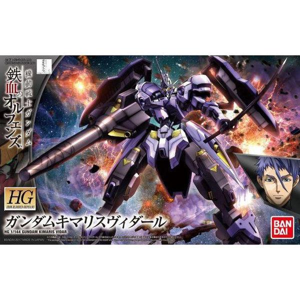 Bandai 1/144 HG IBO Gundam Kimaris Vidar package art