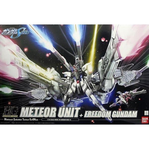 Bandai 1/144 HG Meteor Unit + Freedom Gundam package artwork