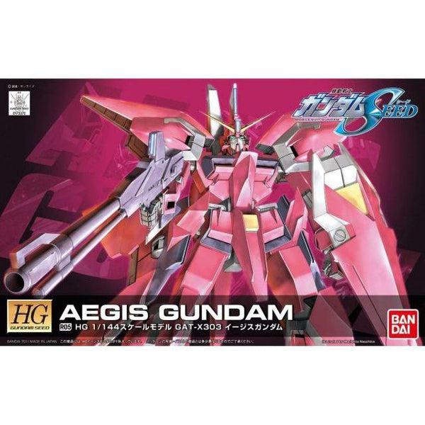 Bandai 1/144 HG R05 Aegis Gundam package artwork