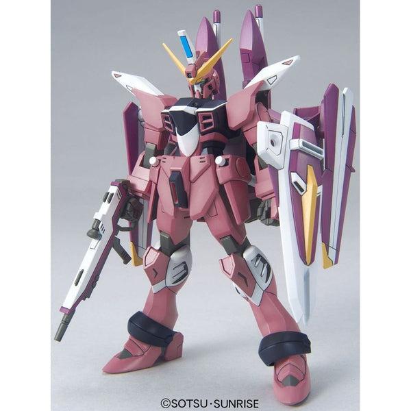 Bandai 1/144 HG R14 Justice Gundam front on pose