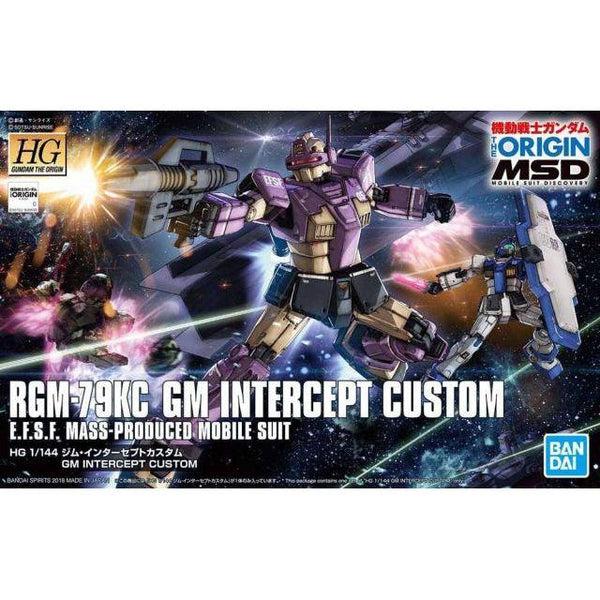 Bandai 1/144 HG RGM-79KC GM Intercept Gundam package art