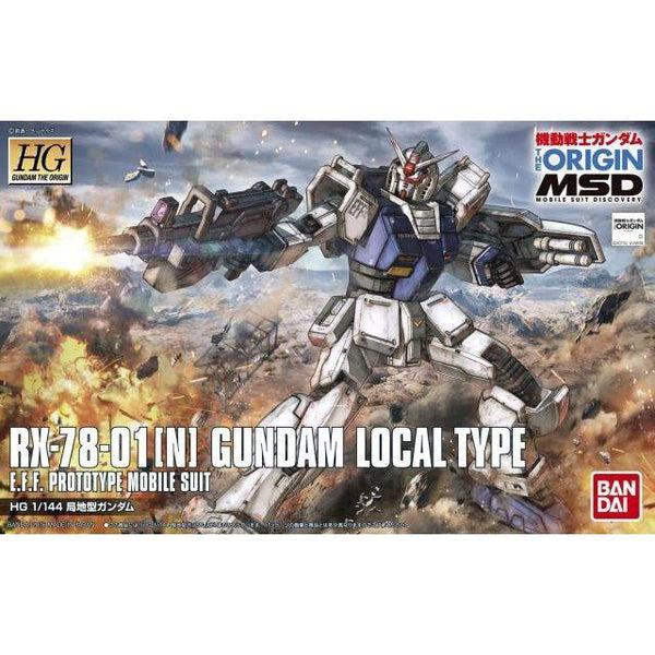 Bandai 1/144 HG RX-78-01[N] Gundam Local Type package art