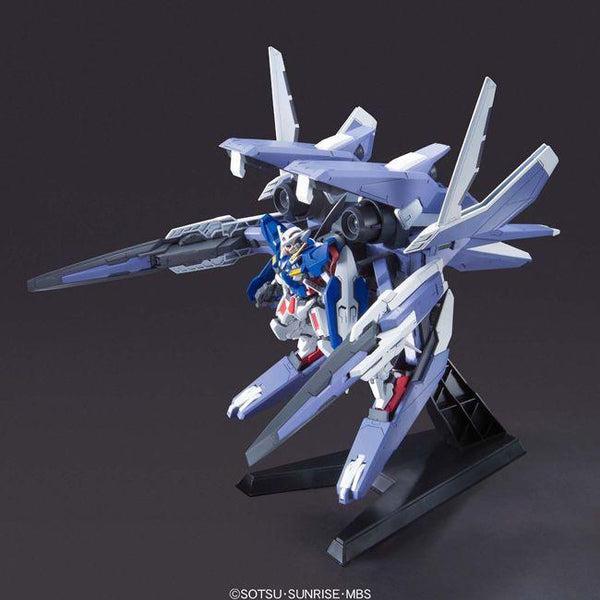 Bandai 1/144 HG GN Arms Type E + Gundam Exia (Transam Mode) action pose