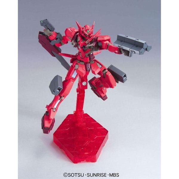 Bandai 1/144 HG 00 Gundam Astraea Type F weapons ready pose