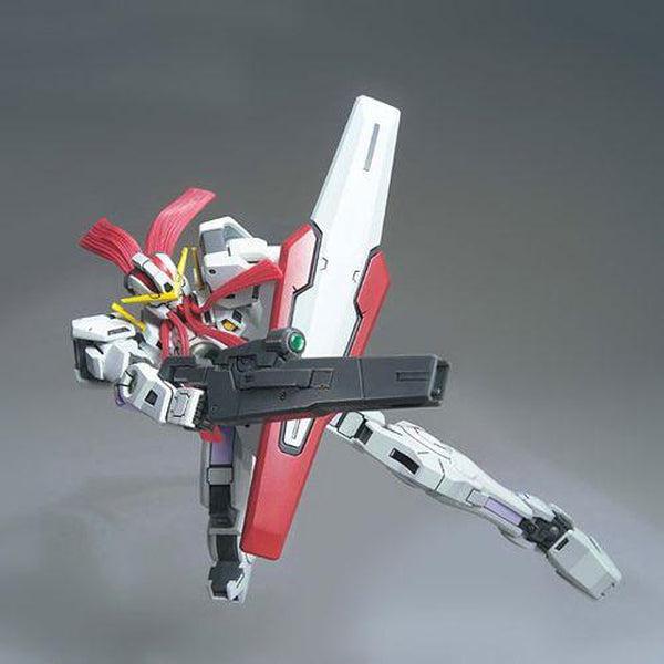 Bandai 1/144 HG Gundam Nadleeh action pose with weapon. 