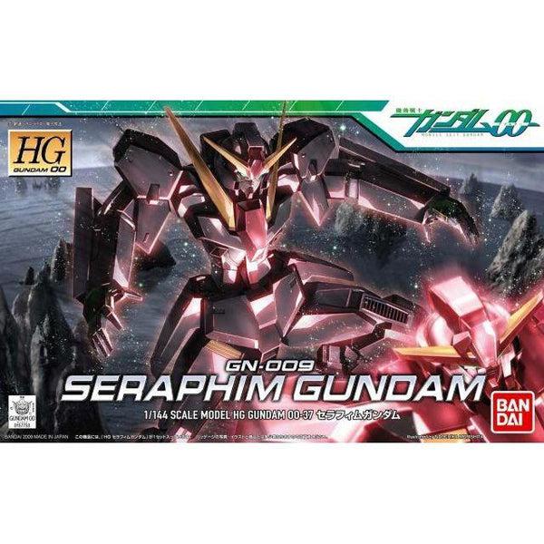 Bandai 1/144 HG00 Seraphim Gundam package art