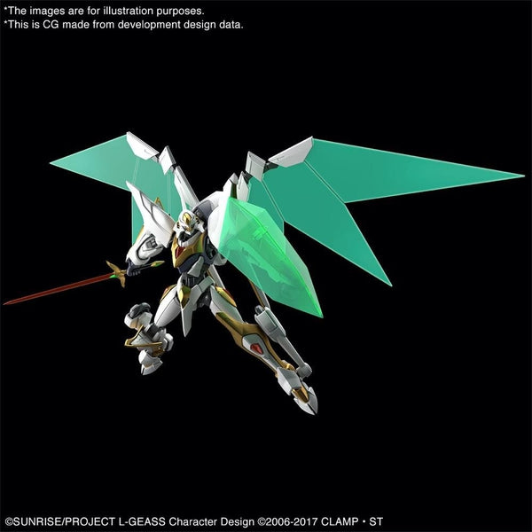 Bandai 1/35 HG Lancelot Albion more action with energy wings