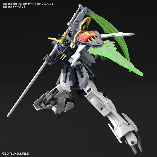 Bandai 1/144 HGAC Gundam Deathscythe action pose 3