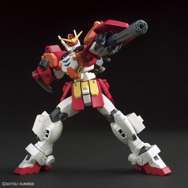 PRE-ORDER Bandai 1/144 HGAC Gundam Heavyarms action pose with weapon. 