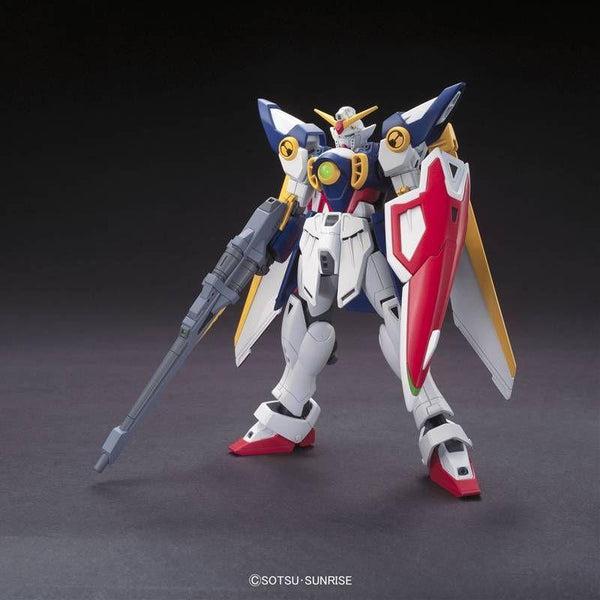 Bandai 1/144 HG AC XXXG-01W Wing Gundam front on pose