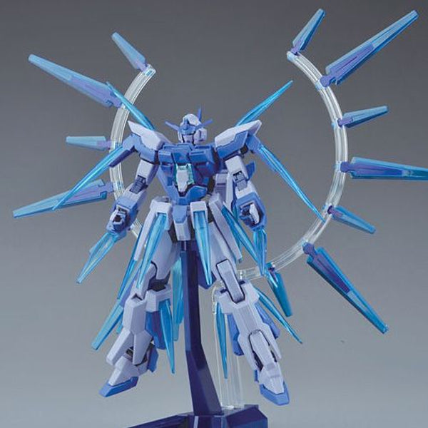 Bandai 1/144 HG Age FX Burst  front on view in burst mode