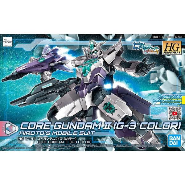 Bandai 1/144 HGBD:R Core Gundam II (G-3 Colour) package artwork