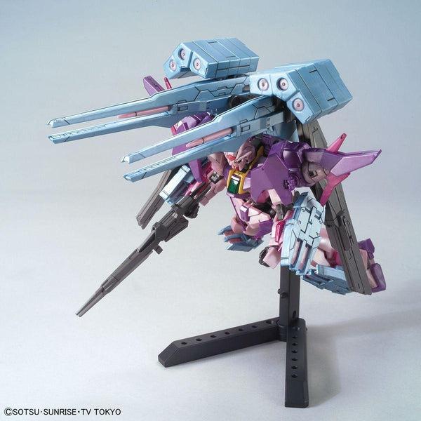 Bandai 1/144 HG Gundam 00 Sky HWS Trans-Am fight pose 1