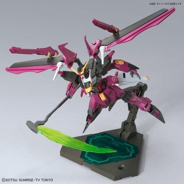 Bandai 1/144 HGBD Gundam Love Phantom action pose 4