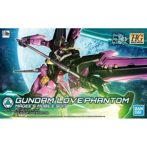 Bandai 1/144 HGBD Gundam Love Phantom package art