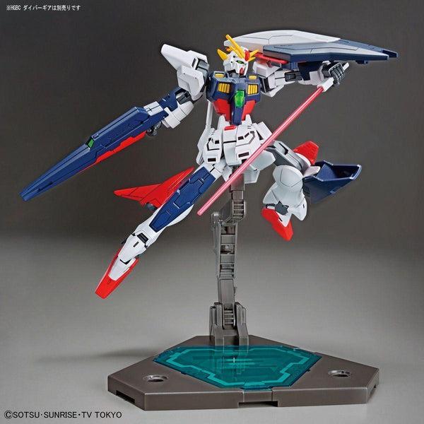 Bandai 1/144 HGBD Gundam Shining Break weapons at the ready pose