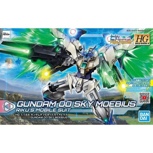 Bandai 1/144 HGBD:R Gundam 00 Sky Mobius package artwork