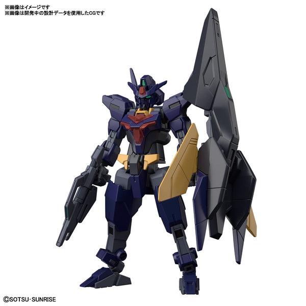 Bandai 1/144 HGBD:R Core Gundam II (Titans Colour)  front on view.