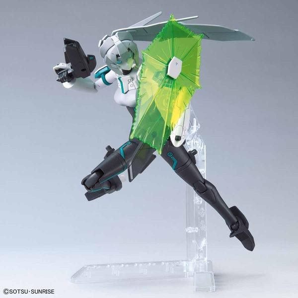 Bandai 1/144 HGBD:R Mobile Doll May action pose with heat shield