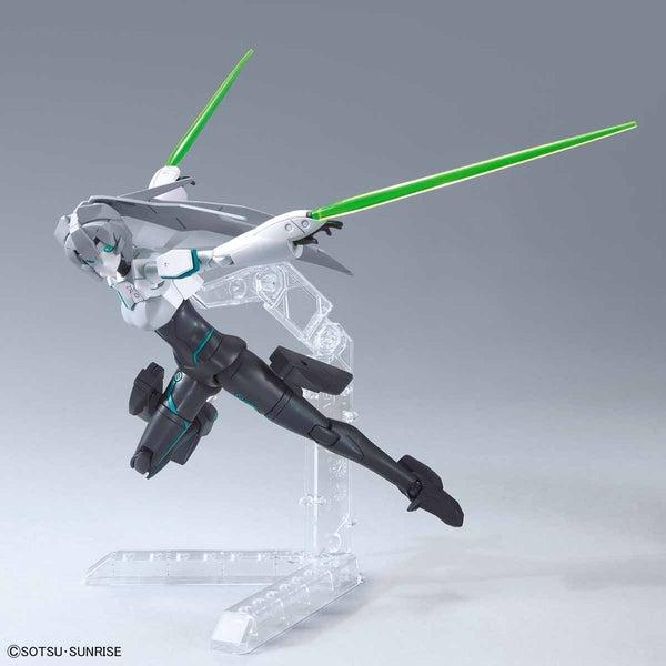 Bandai 1/144 HGBD:R Mobile Doll May action pose with 2 beam sabres