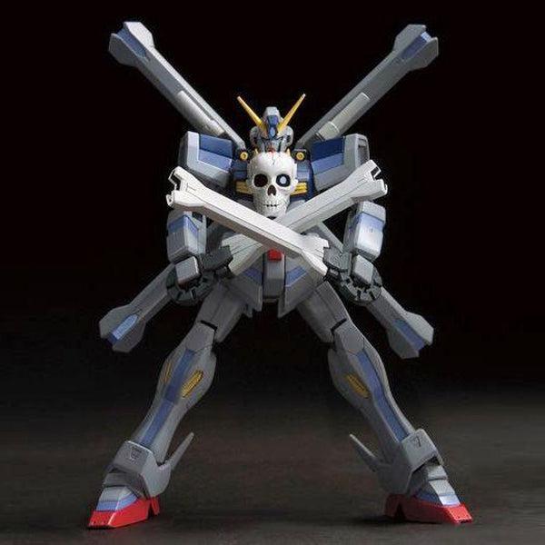 Bandai 1/144 HGBF Gundam Cross Bone Maoh wide stance front on