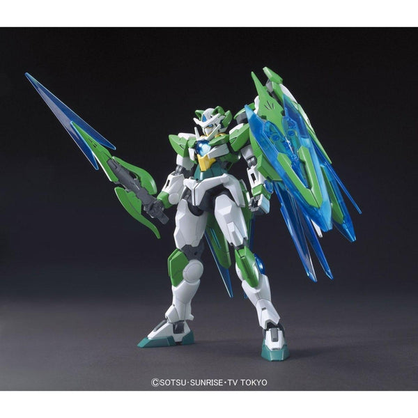 Bandai 1/144 HGBF Gundam 00 SHIA QAN[T] front on pose